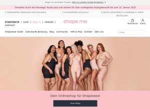 How shapeme.com looks like on a tablet such as an iPad.