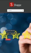 How shappz.com looks like on a mobile device such as an iPhone.