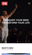 How shauntfitness.com looks like on a mobile device such as an iPhone.