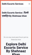 How shehnaazkhan.com looks like on a mobile device such as an iPhone.