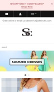 How sheinchic.com looks like on a mobile device such as an iPhone.