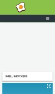 How shell-shockers.online looks like on a mobile device such as an iPhone.