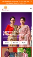 How shenextfashion.com looks like on a mobile device such as an iPhone.