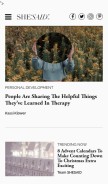 How shesaid.com looks like on a mobile device such as an iPhone.