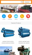How shipssp.com looks like on a mobile device such as an iPhone.