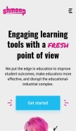 How shmoop.com looks like on a mobile device such as an iPhone.