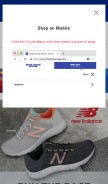 How shoeshowmega.com looks like on a mobile device such as an iPhone.