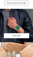 How shop.filippoloreti.com looks like on a mobile device such as an iPhone.