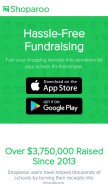 How shoparoo.com looks like on a mobile device such as an iPhone.