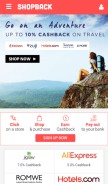 How shopback.com looks like on a mobile device such as an iPhone.