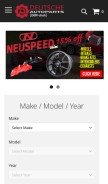 How shopdap.com looks like on a mobile device such as an iPhone.