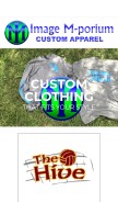 How shopimagemporium.com looks like on a mobile device such as an iPhone.