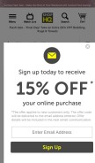 How shopnbc.com looks like on a mobile device such as an iPhone.