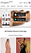 How shopperboard.com looks like on a mobile device such as an iPhone.