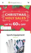 How shopplime.com looks like on a mobile device such as an iPhone.