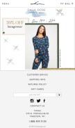 How shoptwigs.com looks like on a mobile device such as an iPhone.