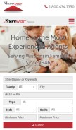 How shorewest.com looks like on a mobile device such as an iPhone.