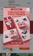 How shutterfly.com looks like on a mobile device such as an iPhone.