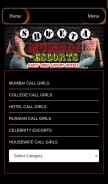 How shwetamumbaiescort.com looks like on a mobile device such as an iPhone.