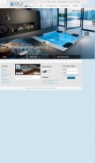How sicipiscine.it looks like on a mobile device such as an iPhone.