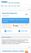 How siclists.com looks like on a mobile device such as an iPhone.