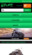 How sidebysidestuff.com looks like on a mobile device such as an iPhone.