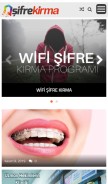 How sifrekirma.net looks like on a mobile device such as an iPhone.