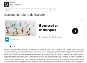 How significadode.org looks like on a tablet such as an iPad.