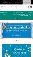 How silpada.com looks like on a mobile device such as an iPhone.