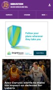How silverscreenandroll.com looks like on a mobile device such as an iPhone.