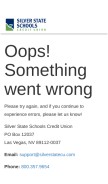 How silverstatecu.com looks like on a mobile device such as an iPhone.