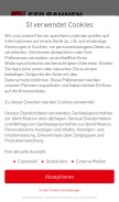 How simagazin.com looks like on a mobile device such as an iPhone.