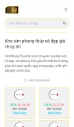 How simphongthuy24h.com looks like on a mobile device such as an iPhone.