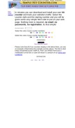 How simplehitcounter.com looks like on a mobile device such as an iPhone.