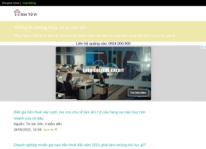 How simtuvi.com looks like on a tablet such as an iPad.