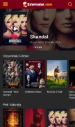 How sinemalar.com looks like on a mobile device such as an iPhone.