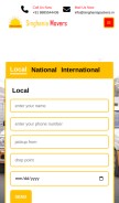 How singhaniapackers.in looks like on a mobile device such as an iPhone.