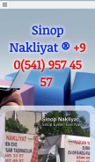 How sinopnakliyat.gen.tr looks like on a mobile device such as an iPhone.