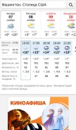 How sinoptik.ua looks like on a mobile device such as an iPhone.