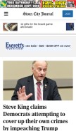 How siouxcityjournal.com looks like on a mobile device such as an iPhone.
