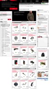 How sip-scootershop.com looks like on a mobile device such as an iPhone.