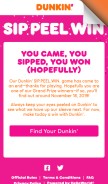 How sippeelwin.com looks like on a mobile device such as an iPhone.