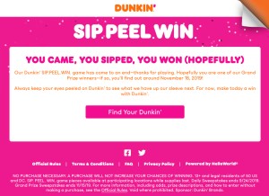 How sippeelwin.com looks like on a tablet such as an iPad.