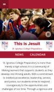 How siprep.org looks like on a mobile device such as an iPhone.