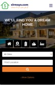 How sirmaya.com looks like on a mobile device such as an iPhone.