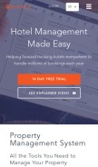 How sirvoy.com looks like on a mobile device such as an iPhone.