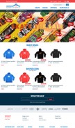 How skateamerica.com looks like on a mobile device such as an iPhone.