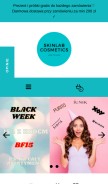 How skinlab.com.pl looks like on a mobile device such as an iPhone.