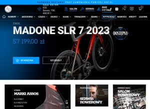 How sklep-naszosie.pl looks like on a tablet such as an iPad.