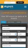 How skyparksecure.com looks like on a mobile device such as an iPhone.